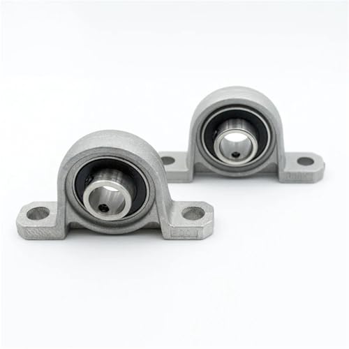 Palier à semelle KP001 de 12 mm pour remplacer un roulement usé et stabiliser un axe rotatif