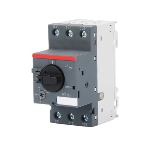 Interrupteur de protection moteur MS116-0.4 disjoncteur magnétothermique triphasé 400V