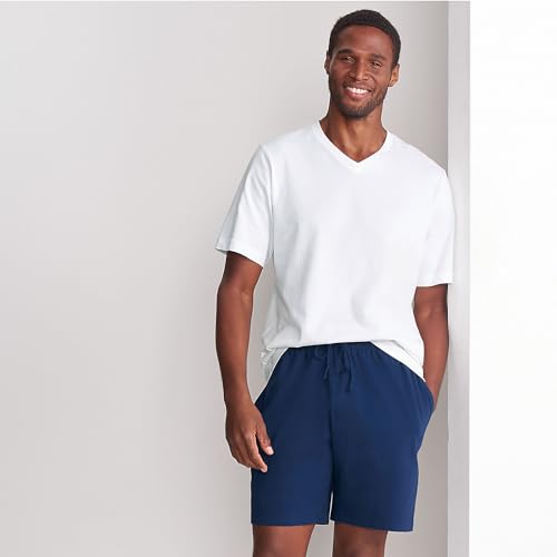 Lands' End Men's Knit Jersey Pajama Shorts4