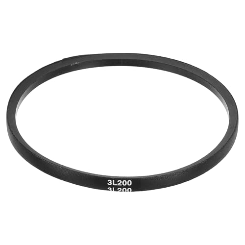 uxcell 3L200 Classic Wrapped Rubber V-Belt, 20"(508mm) Outside Circumference, 3L Profile V Belt 3/8" Width 7/32" Height