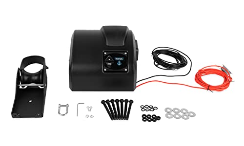 Camco Trac Outdoors Fisherman 25-G3 Electric Anchor Winch - Anchors Up To 25 Lb. - Includes 100-Feet Of Pre-Wound Anchor Rope With Use (69002), Black #TOP4