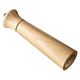 HEANUJJ Elegante Pfeffermühle mit Verstellbarem Mahlgrad Wiederverwendbar Klassischer Stil für Salz und Pfeffer in Küche