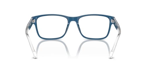 Image of Emporio Armani mens Ea3239 Rectangular Prescription Eyewear Frames