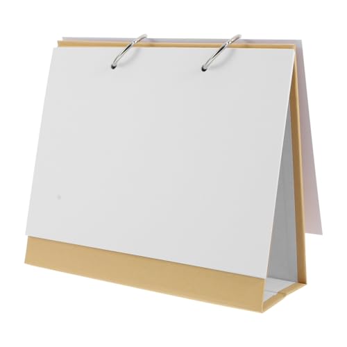 8Inch Blank Calendar Album for Diy Scrapbook Making, 13 Pages Kraft Paper for Photo and Art Projects, Perfect for Hand-Painted Creations