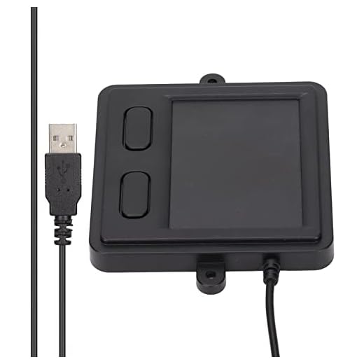 Mouse Touchpad Trackpad Usb Com Fio Embutido Tamanho Compacto 2 Botões Portátil Prático Computador Touch Pad para Laptops Desktops