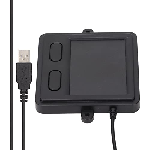 Panel táctil USB externo con dos botones mecánicos para PC de sobremesa y laptop