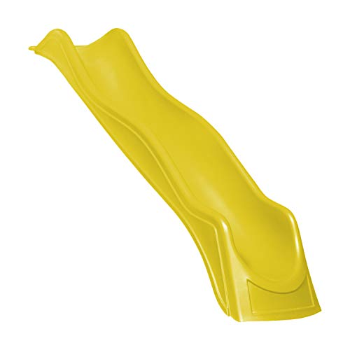Backyard Discovery 10 Foot Wave Slide Easy One Piece Installation Yellow