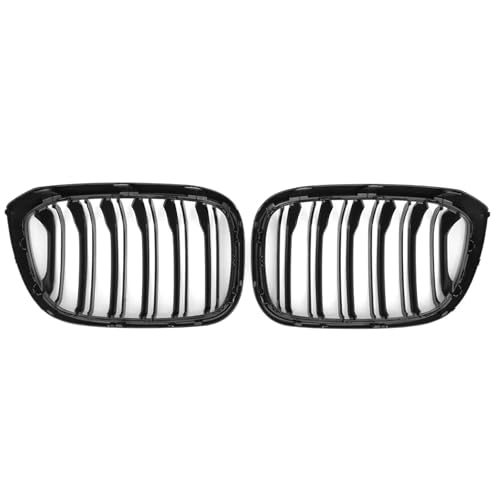 Rejilla frontal de riñón negro brillante para parrilla de radiador X3 G01 G08 X4 G02