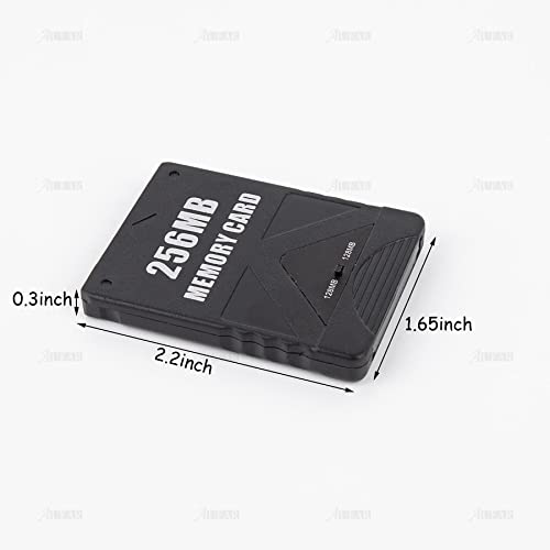 Auear, High Speed Game Memory Card Compatible With Sony Playstation 2 Ps2 Consoles Game (256Mb, 1 Pack) #TOP1