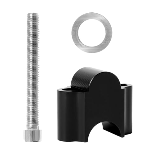 Adaptateur de guidon de 22 mm réglable en aluminium pour rehausser la moto