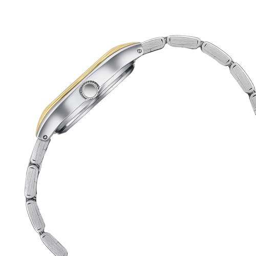Image of Sonata Poze 8 Quartz Analog with Silver Dial IPS+IPG Stainless Steel Strap Watch for Women - SP80168BM01W