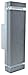 DABMAR LIGHTING DW3575-LED10-GRY UP/Down CAST Alum W/PC Clear Ring 2 X 5W LED GU24 120V, Grey