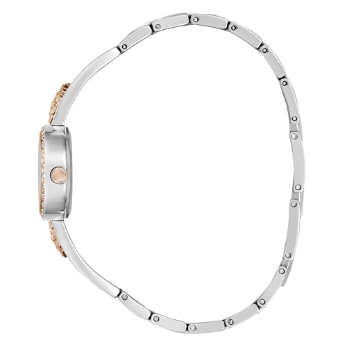 Image of Guess Bejeweled 21 mm Silver Dial Women Analog Watch- GW0756L3