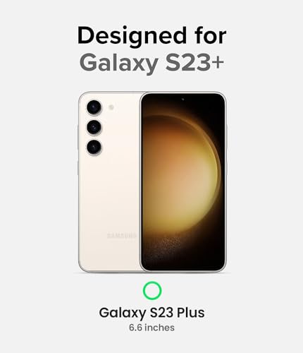 Ringke Onyx for Samsung Galaxy S23 Plus Case [Feels Good in The Hand] Oil & Dirt Resistant, Enhanced Camera Lens Protection, Comfortable Grip, Non-Slip, Lightweight Cover - Dark Green