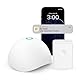 Smart Wassermelder meross Wassersensor mit Hub Drahtloser Flutdetektor IP67, bis 60dB Audio-Alarm für Küche, Badezimmer, Keller