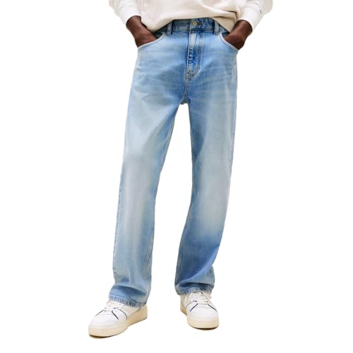 Tommy Jeans Men's Regular Straight Stretch Jeans