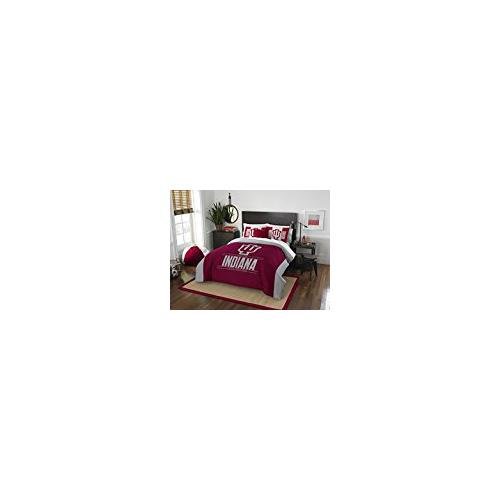 Northwest-NCAA-Indiana-Hoosiers-Unisex-Adult-Comforter-and-Sham-Set-FullQueen-Modern-Take