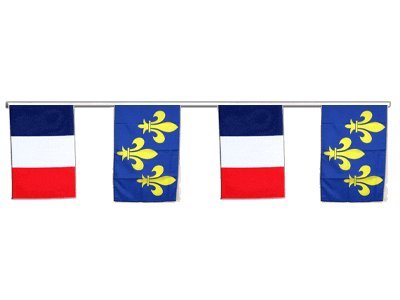 Guirlande d'amitié France Île de France 8,9 m Digni pour décoration festive