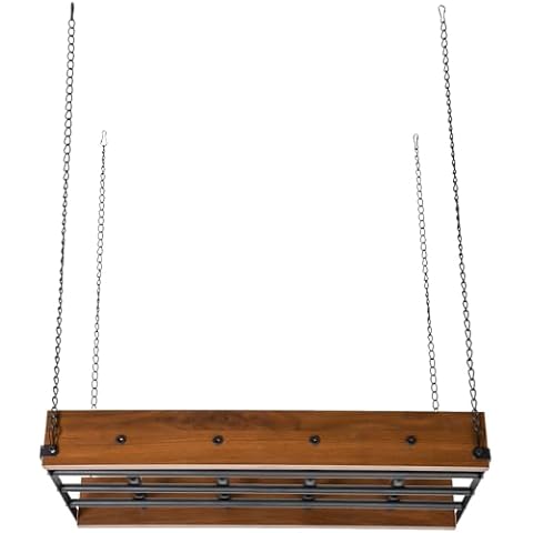 iSamLam Ceiling Mount Pot Rack Cover