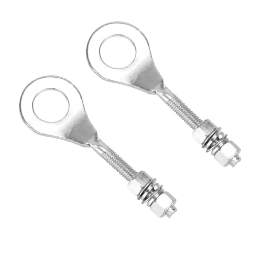 Norkmdi 15mm Bicycle Chain Tensioner Adjuster, 2PCS Heavy Duty Pit Dirt Bike Chain Axle Adjuster, Bicycle Adjustment Accessories, Compatible with Z50R Z50A CRF50F Dirt Bike