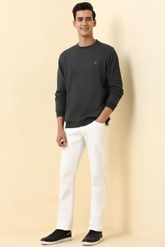 Image of Allen Solly Men's Cotton Crew Neck Sweatshirt