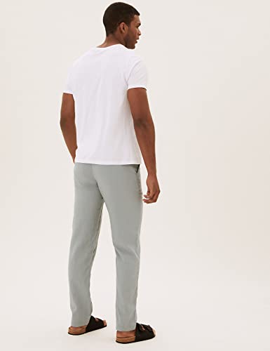 Image of Marks & Spencer Men's Regular Casual Pants