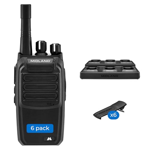 Midland BizTalk BR200X6BGC 2W 16-channel business radio set
