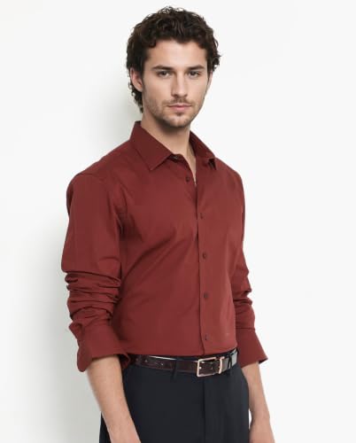 Image of Rare Rabbit Regular fit Plain Shirt