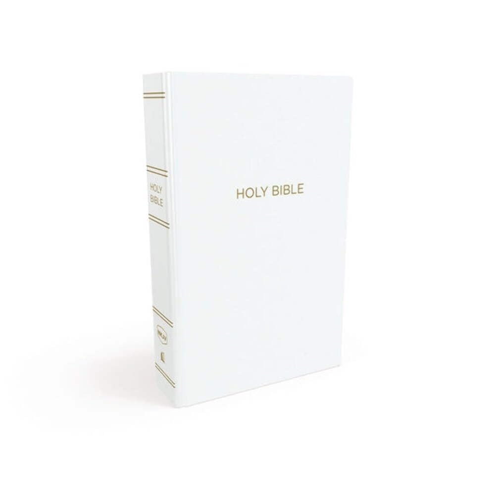 NKJV, Gift and Award Bible, Leather-Look, White, Red Letter Edition. Nelson**