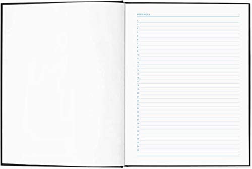 Vela Sciences Advanced E7-D Expanded Hardcover Lab Notebook, 9.25 x 11.75 in (23.5 x 30 cm), 144 Pages, Permanent Bound, 70lb Heavyweight Paper (1-Pack, Dot+)