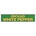 Spice Classics Ground White Pepper, 5 lb - One 5 Pound Container of Bulk Ground White Pepper Powder, Great for Flavoring Meats, White Sauces, Gravy and More