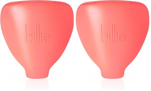 Billie 5-Blade Women’s Razor Travel Case - Coral (Pack of 2)
