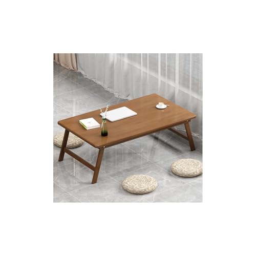 JHIAADEY mesa de cama portátil, Bandeja for Cama, Bandeja Plegable con Portavasos, Mesa Plegable de Desayuno, Mesita Desayuno, Mesa Plegable for Portátil, Perfecto for trabajo, relajación y ocio.(Brow