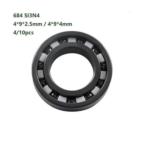 Roulement céramique Si3N4 684 de haute précision 4x9x4mm pour drone - 2