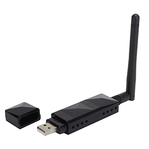 Image of AR9271 Wireless USB WiFi Adapter, Wireless NetCard Detachable 2DBI Antenna Adapter for TV /PC Desktop Laptop