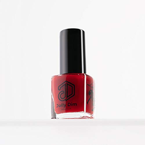 Jolly Dim by Inglot Smalto per unghie Carmine 5, effetto high-glossy