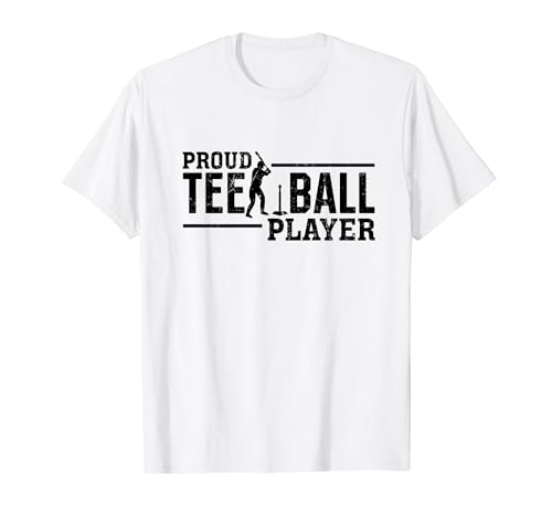 Tball Player Tee-ball Game - Fiero giocatore di tee-ball Maglietta