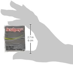 Miniatura 2 de Polyform Sculpey III Arcilla Polimérica 2 Oz Elefante Gris