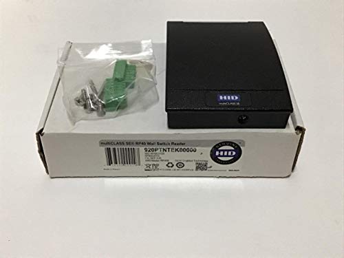 Badgeuse HID 920PTNTEK00000 RP40 MultiCLASS SE lecteur RFID pour porte et système d'alarme