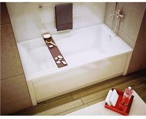 White LH Soaking Bathtub 105456-L-000