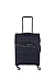 Produktbild travelite 4-Rad Weichgepäck Handgepäck Koffer mit TSA Schloss erfüllt IATA-Bordgepäck Maß, Gepäck Serie KITE: Extrem leichter Trolley im sportlichen Design, 089947-20, 54 cm, 36 Liter, marine (blau)