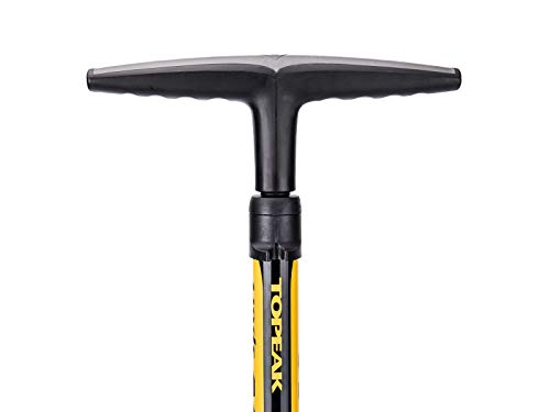 Topeak Joe Blow Sport Iii High Pressure Floor Pump, Frustration Free Packaging Yellow, 29.1 X 9.8 X 7.3 Inches #TOP3