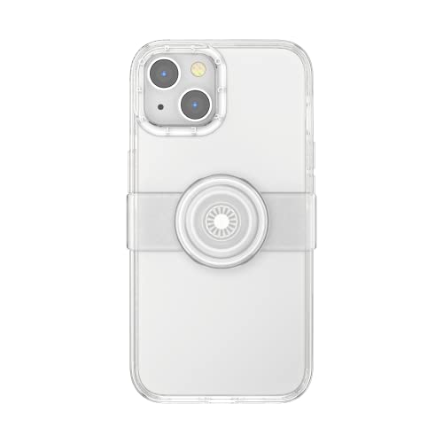 PopCase para iPhone 13 con PopGrip Slide intercambiable transparente 4