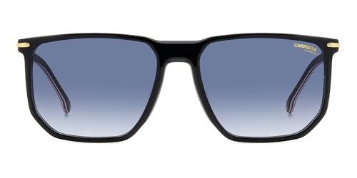 Image of Carrera 329 /S Black /Blue Shaded 58 /18 /145 Men's Sunglasses