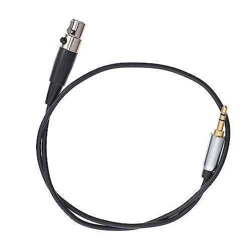 Cable XLR hembra a jack 3,5 mm TRS Hoement de 0,5 m negro para cámaras y micrófonos