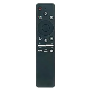 AULCMEET 2 em 1 BN59-01330A-01329A Novo controle remoto de voz de substituição compatível com Samsung QLED Q60 Series Smart TV QN50Q60TAF QN50Q60TBF QN50Q6DTAF QN55Q60TAF QN55Q60TBF QN55Q6DTAF