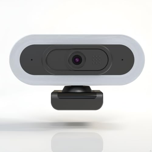 Image of W4 Autofocus Webcam, Compatible with Switch 2 / PC 2K 50fps QHD Dual Mic LED Lights USB Camera - 1080P 60 fps Pro Streaming