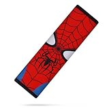 YR Seat Belt Cover for Kids, Soft Comfort Seat Belt Cushion for Children, Cute Cartoon Pattern Car Seat Belt Pads Cover for Girls and Boys, 1 Pack (Cartoon Spider)