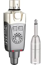 [2.4GHz Wireless]- 2.4GHz wireless in-ear monitor system create your personal or team monitor systemm,it works anywhere in the world—ready to go where the tour goes. [90ft Working Range]- Over 90 feet of range is perfect for small clubs and venues, a...