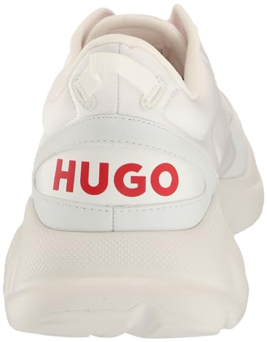 Image of Hugo Men's Running Style Sneakers with Thick Rubber Sole